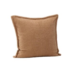Tuva Cushion Cover Teddy Fur - Beige, 60X60