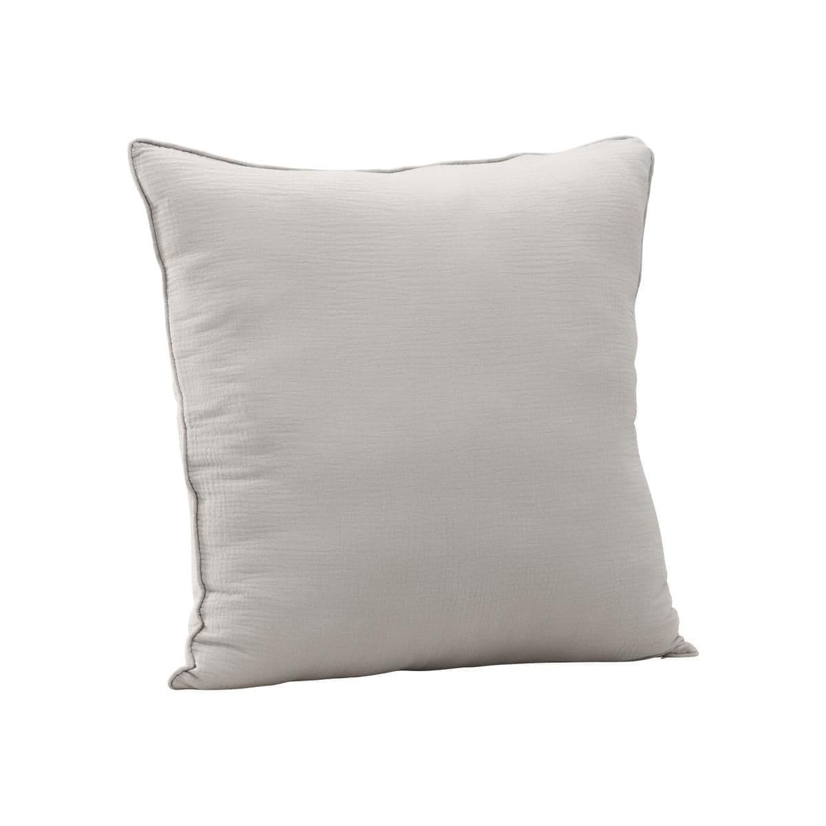 Tyra Cushion Cover Cotton Gauze, Blue, 60X60 - Image 3