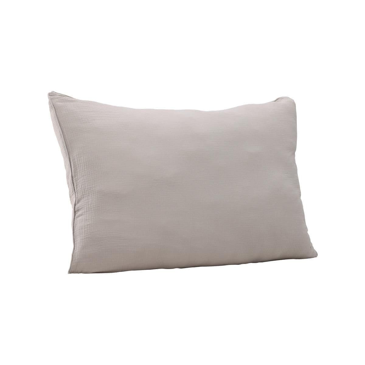Tyra Cushion Cover Cotton Gauze, Blue, 60X60 - Image 4