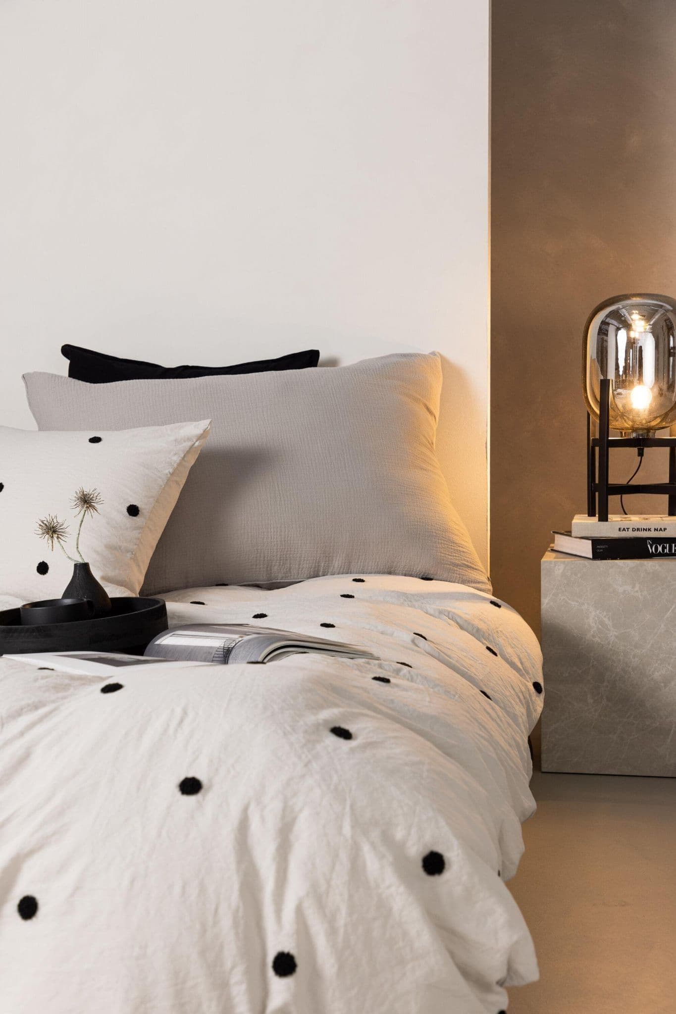 Tyra Cushion Cover Cotton Gauze, Blue, 60X60 - Image 28