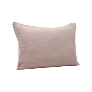 Tyra Cushion Cover Cotton Gauze - Light Pink, 100X70