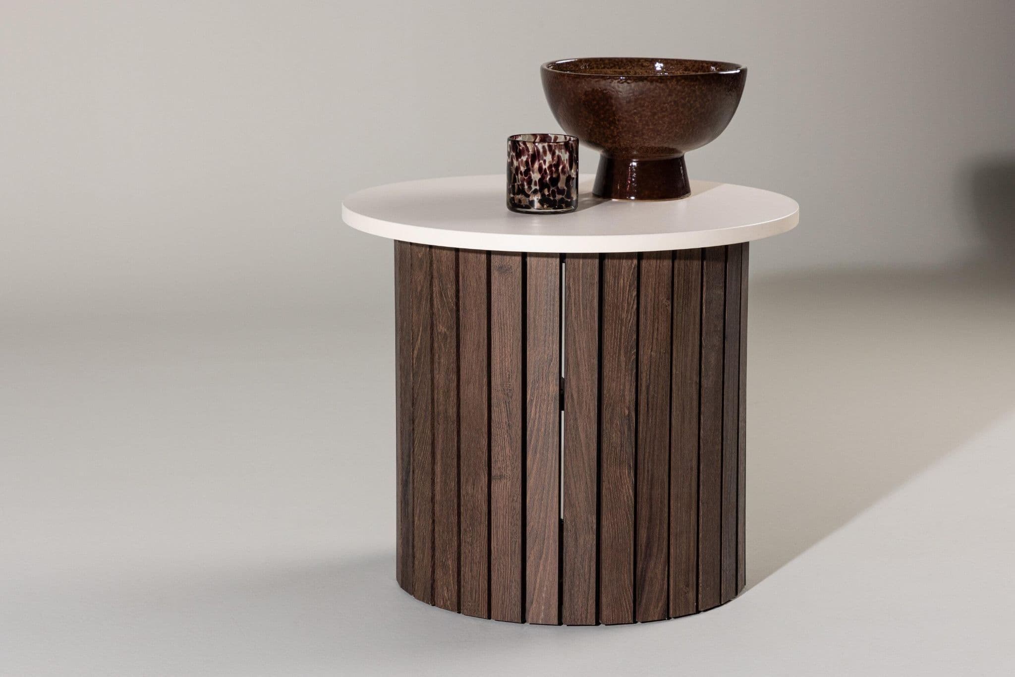 Visingso Side Table, 52 Cm, Beige - Image 2