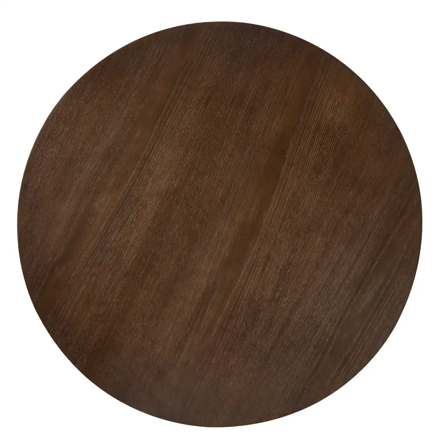 Vivid Black Wooden Round Coffee Table - Image 10