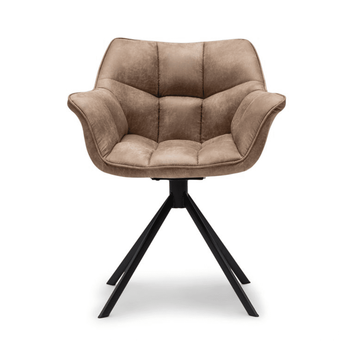 X1 Camel Leathaire Ruby Armchair