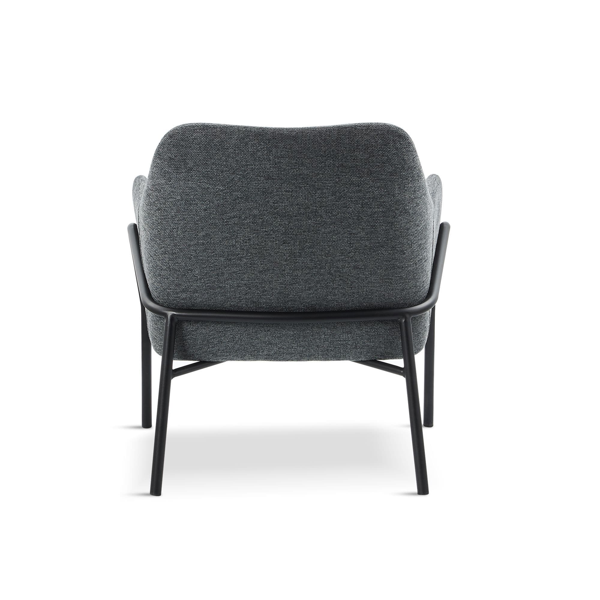 X1 Karl Blue Fabric Lounge Chair - Image 9