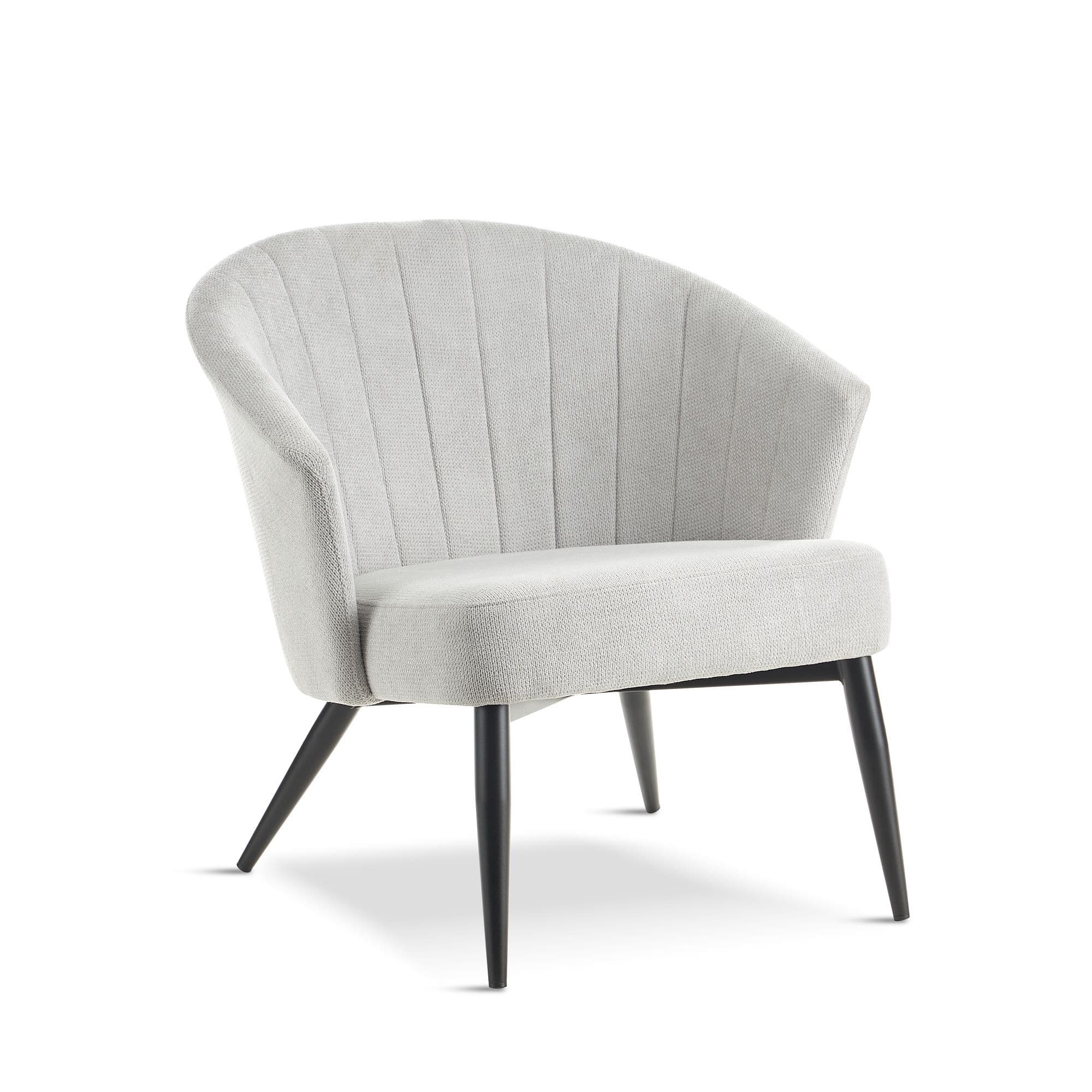 X1 Ava Grey Fabric Lounge Chair - Image 2