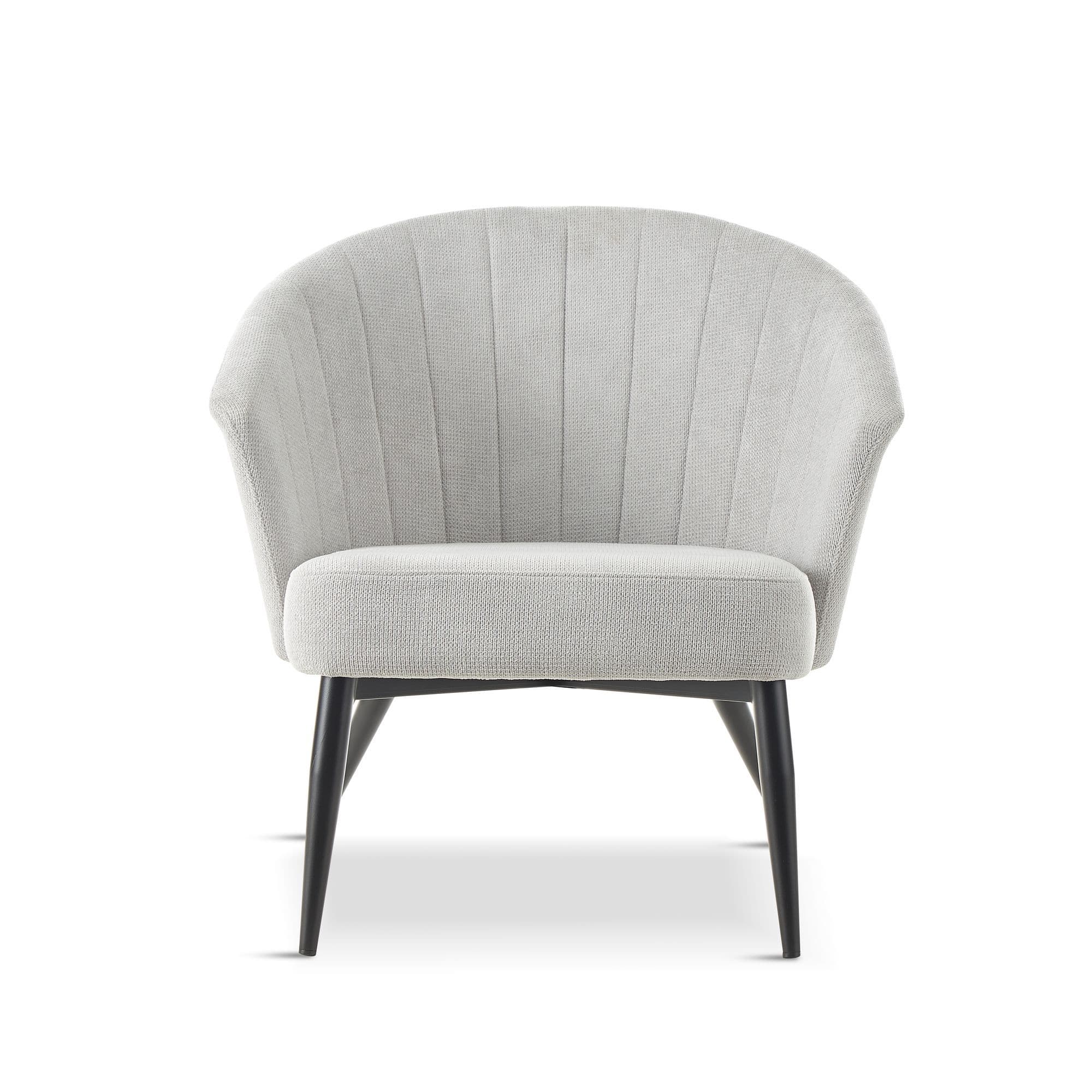 X1 Ava Grey Fabric Lounge Chair - Image 9