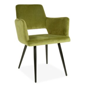 X2 Deep Blue Velvet Harrod Chair - Green, X2