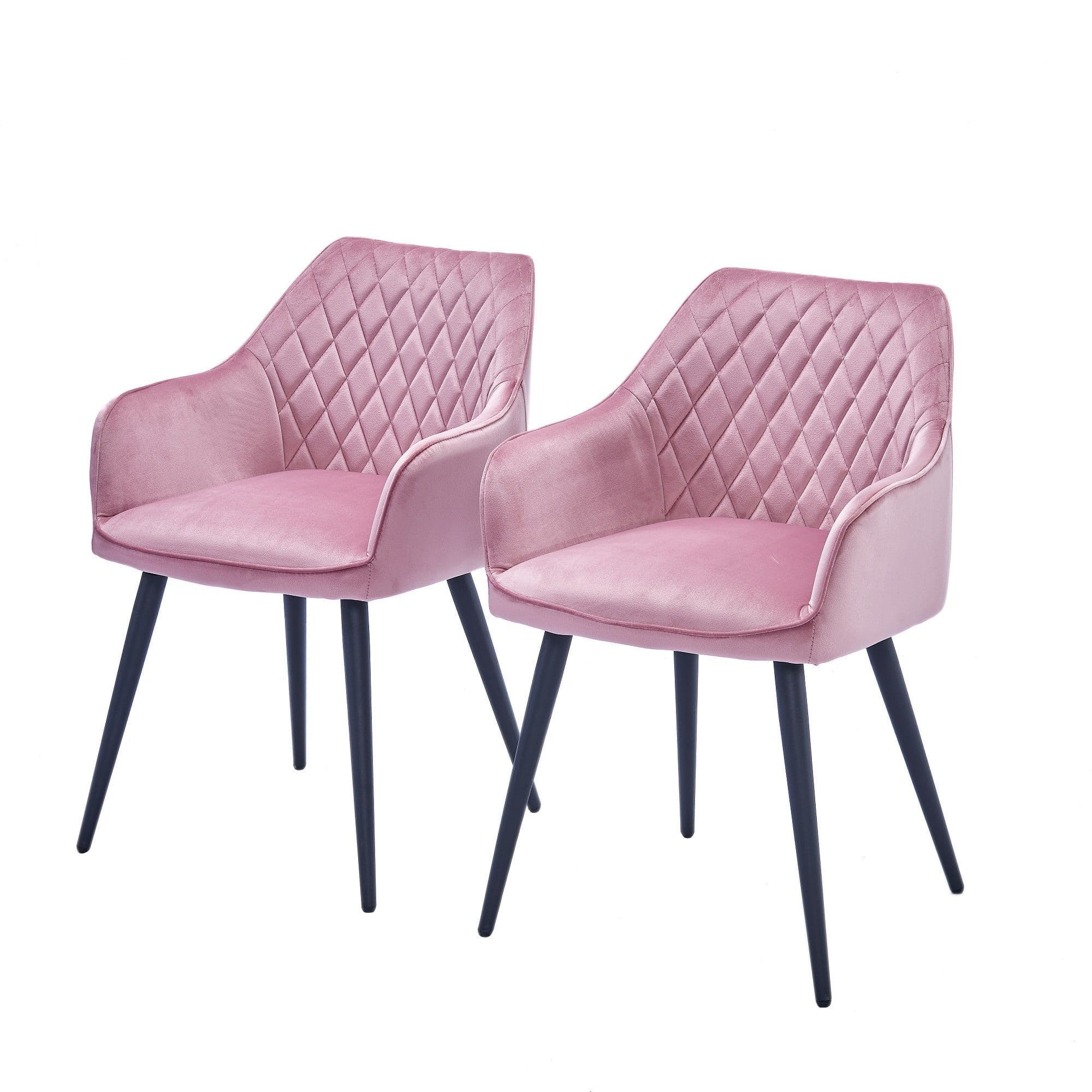 X2 Hanko Black Velvet Dining Chair - Image 16