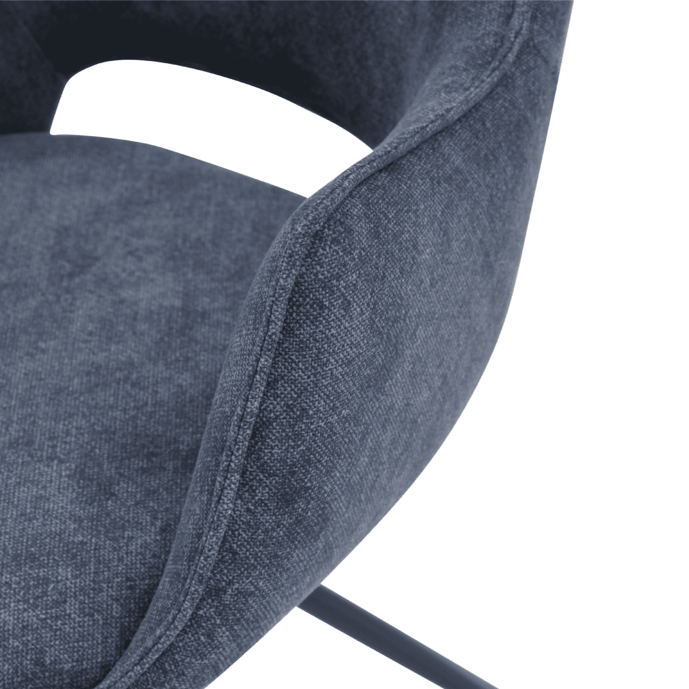 X2 Ioannis Pyramid Style Dining Chairs - Blue - Image 6