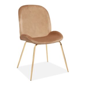 X2 Mmilo Journey Chairs, Champagne Seat & Gold Legs