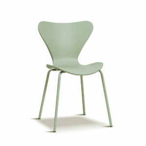 X2 Modern Stackable Dining Chair Light Green