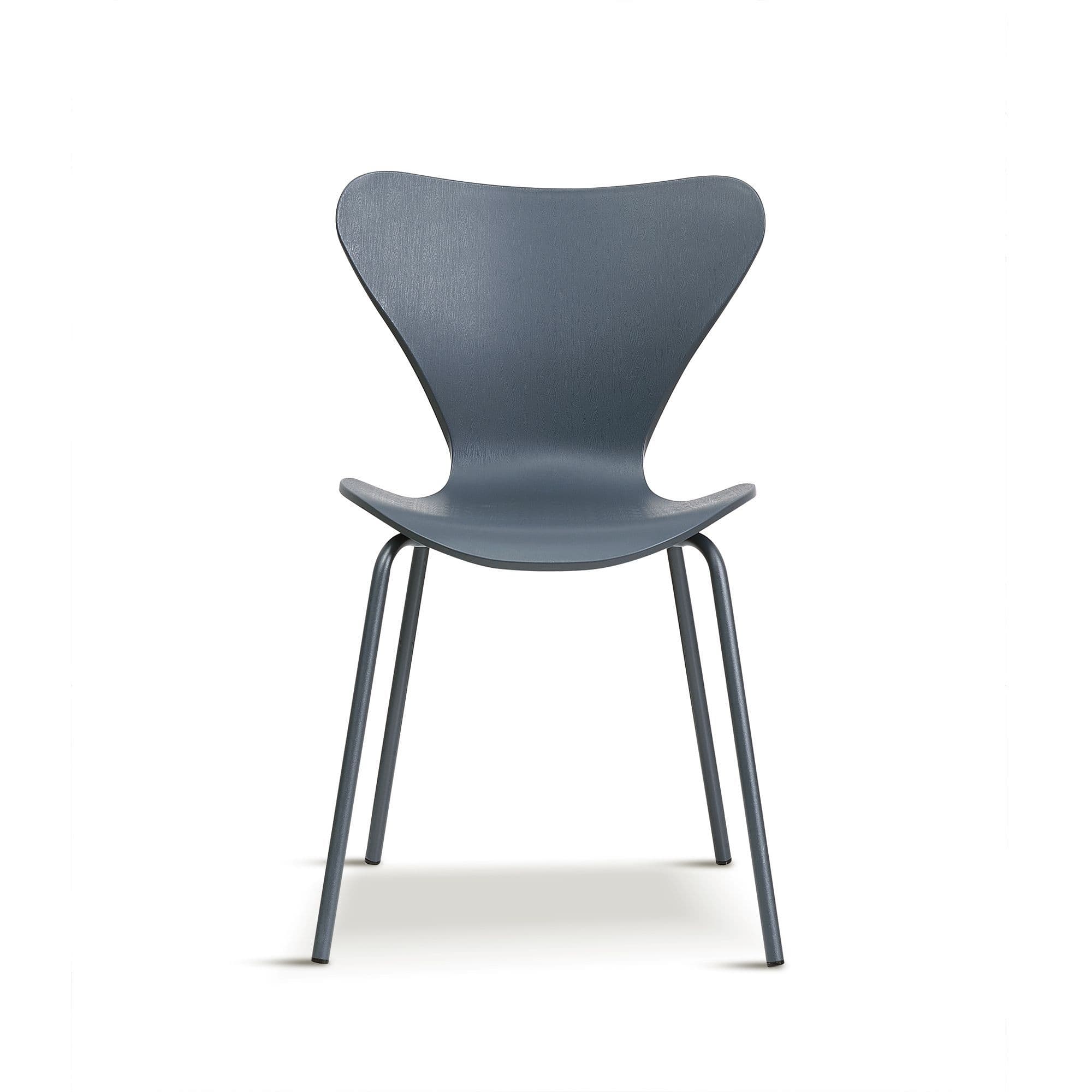X2 Modern Stackable Dining Chair Navy Blue - Image 2