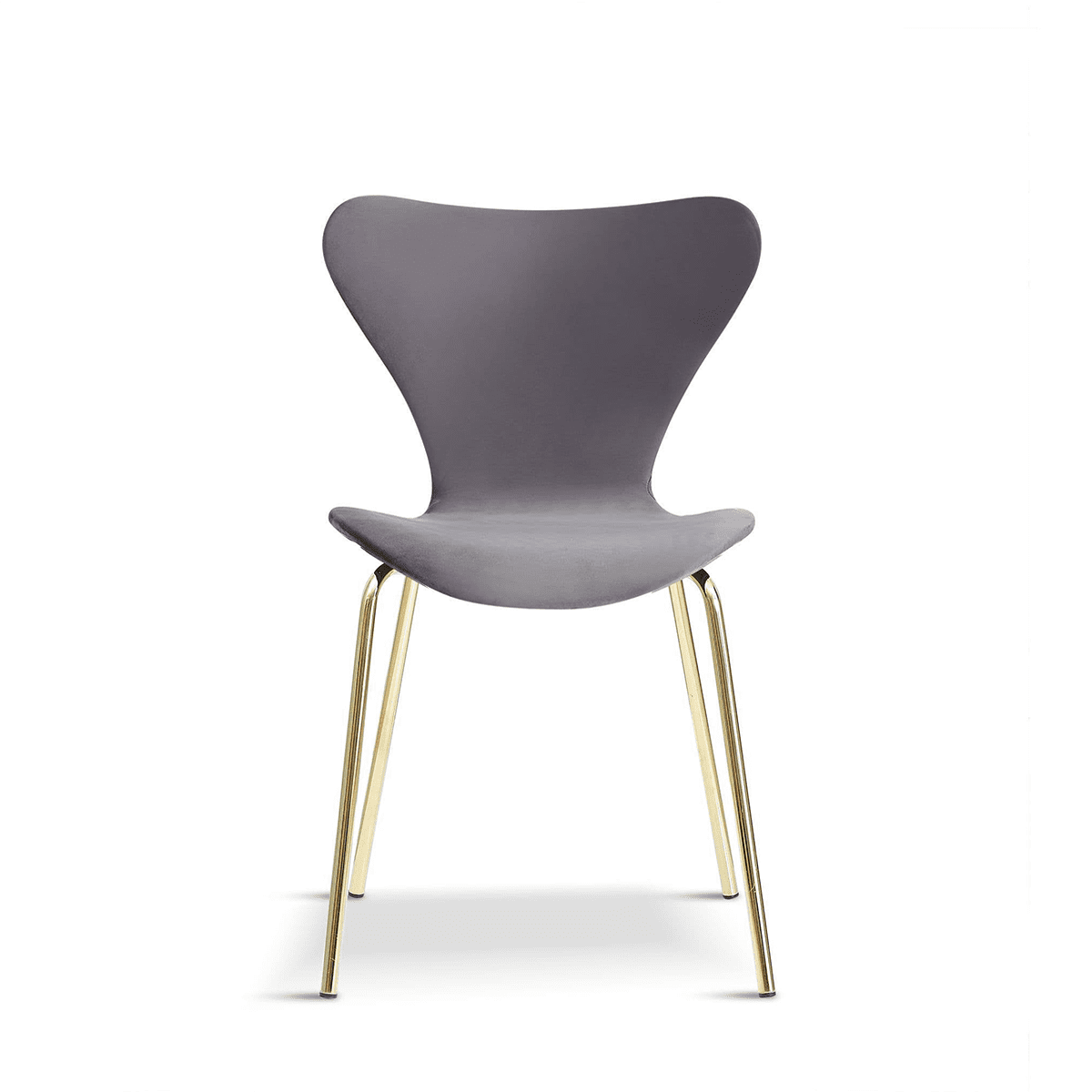 X2 Modern Velvet Green Stackable Dining Chair With Gold Legs - Image 8