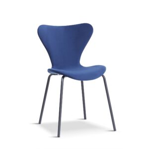 X2 Modern Velvet Orange Stackable Dining Chair