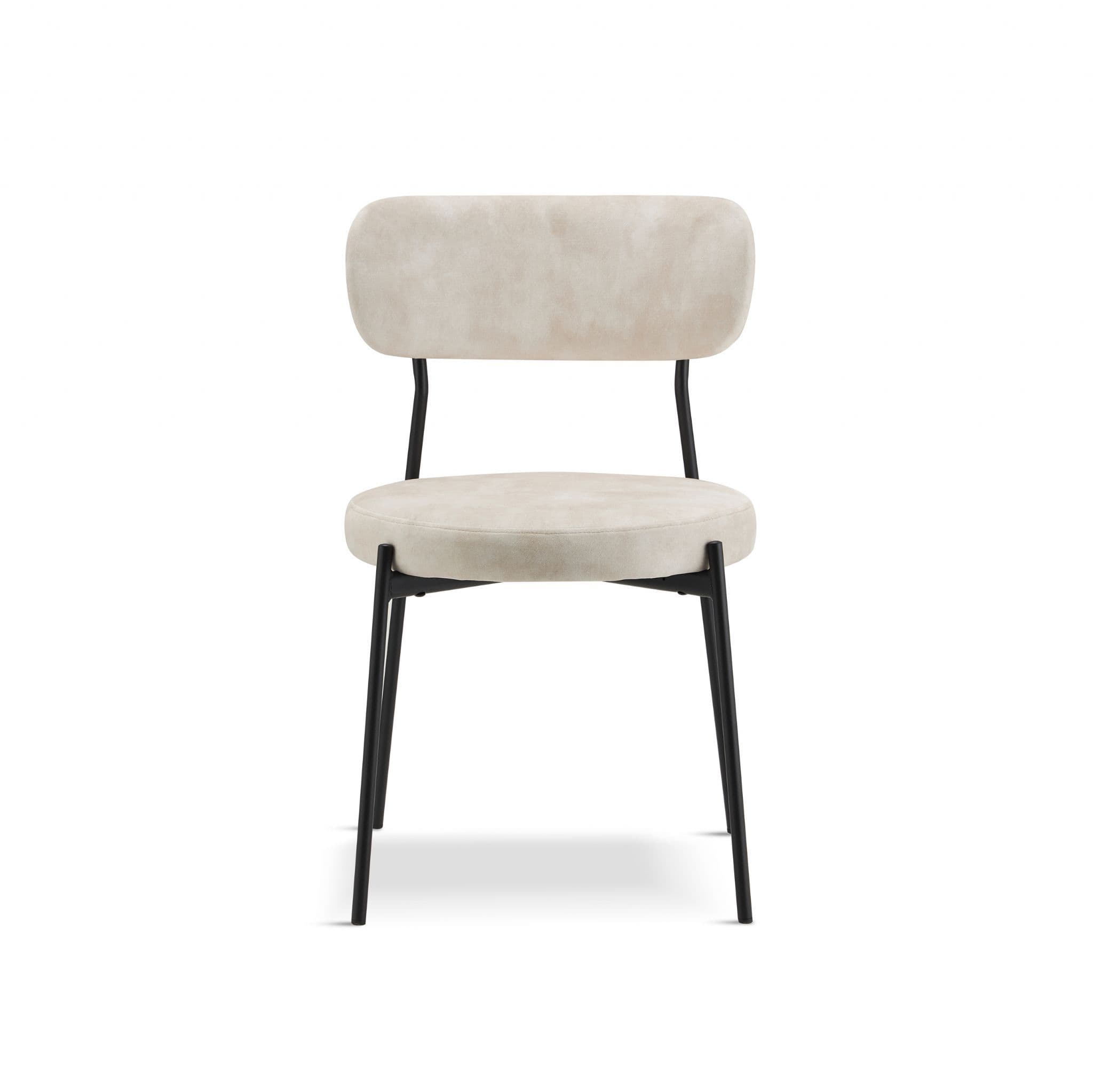 X2 Stackable Glenn Velvet Dining Chairs - Dark Green - Image 16