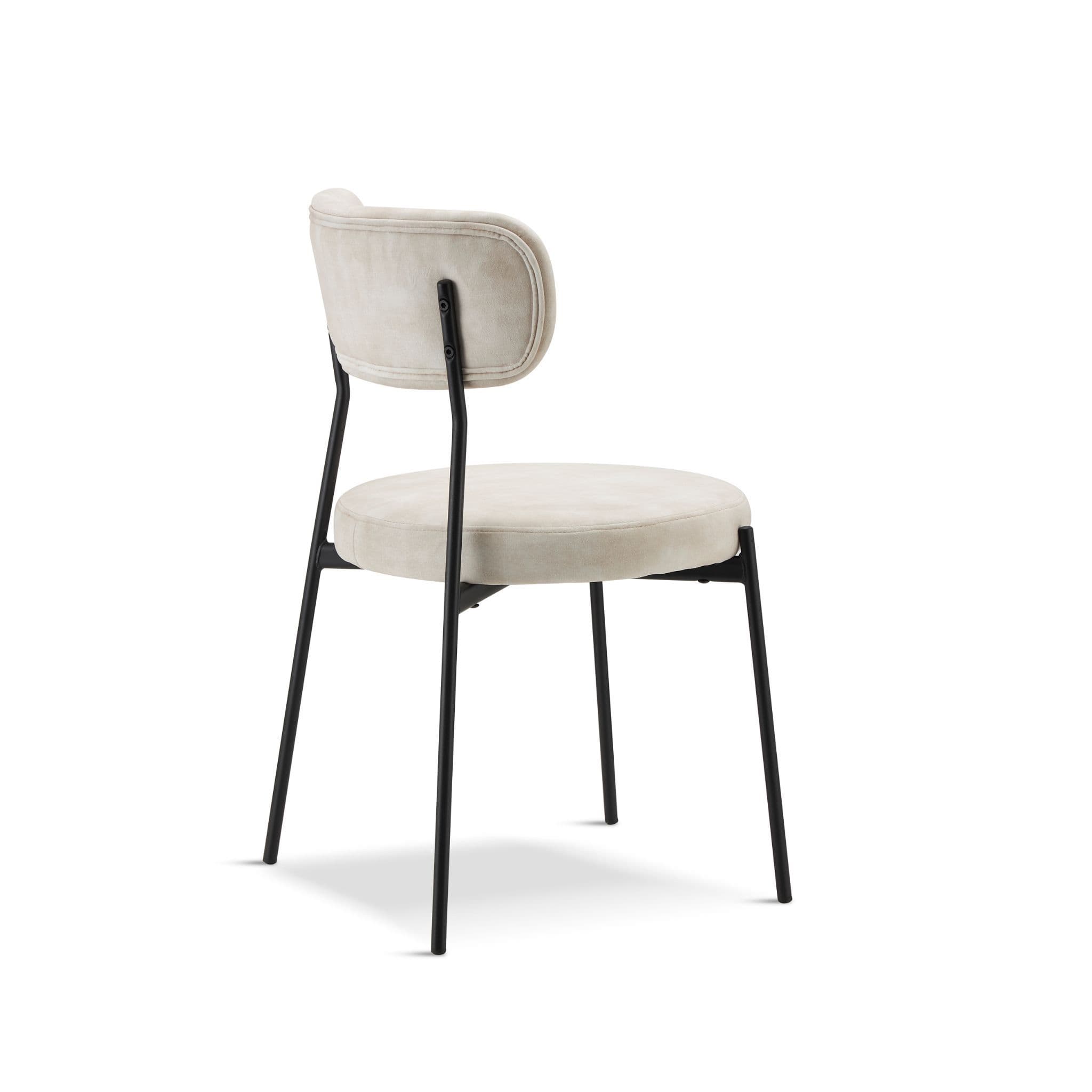 X2 Stackable Glenn Velvet Dining Chairs - Dark Green - Image 18