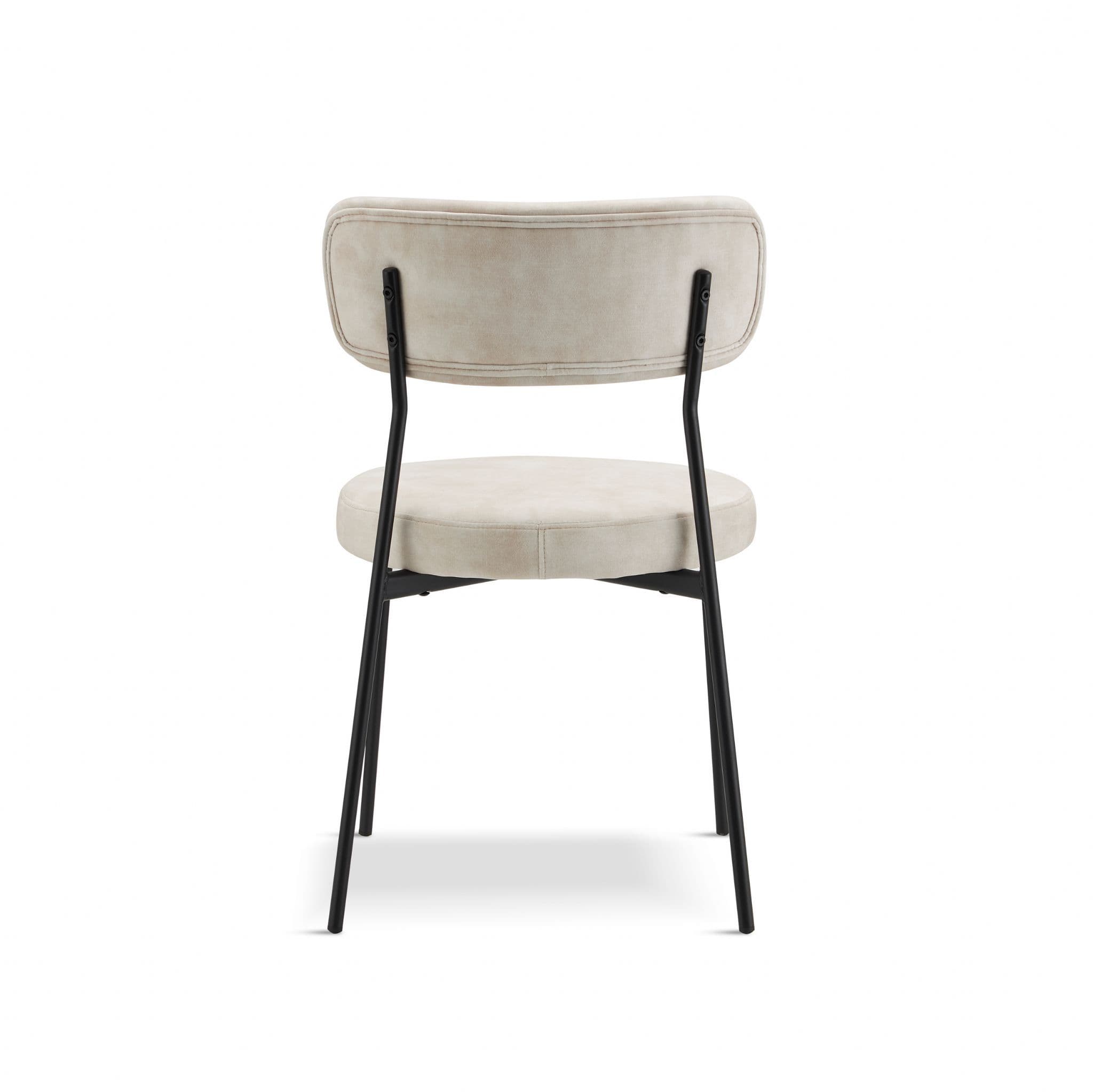 X2 Stackable Glenn Velvet Dining Chairs - Dark Green - Image 19