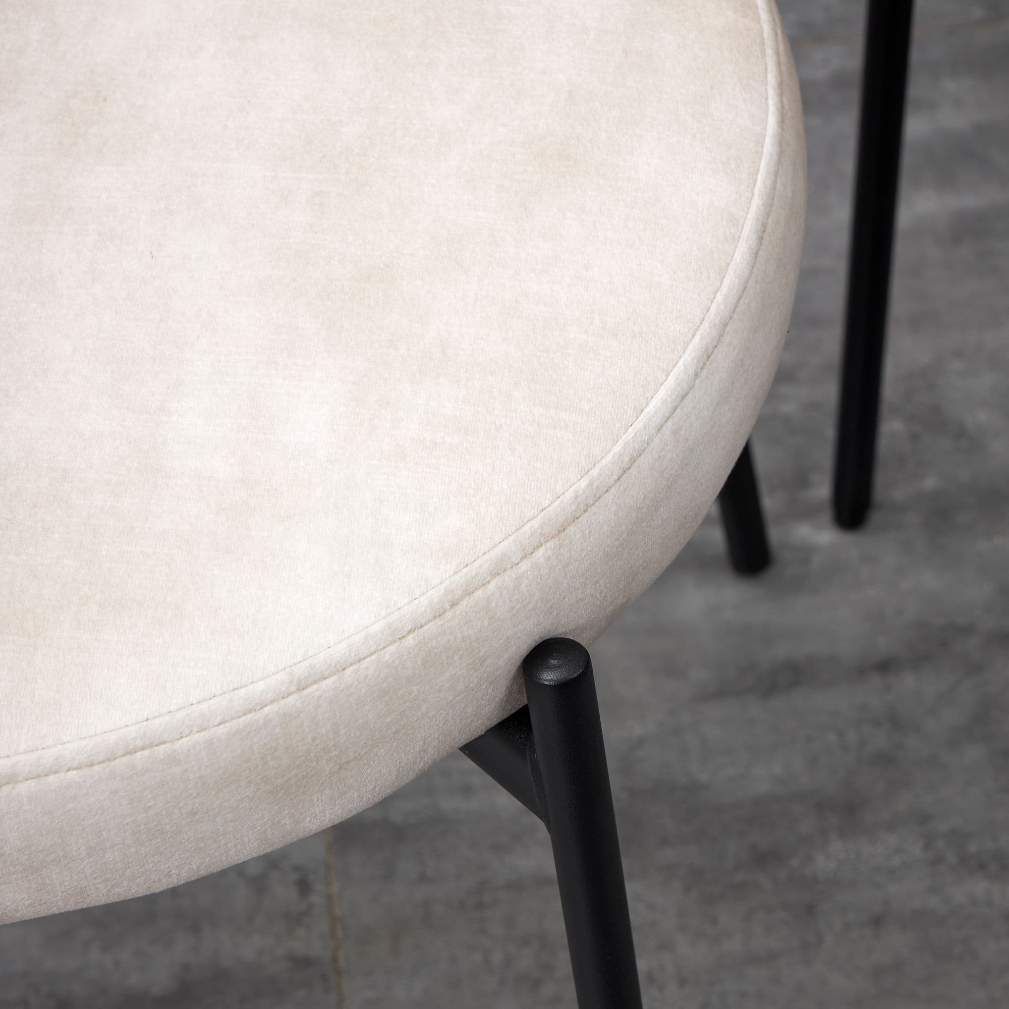 X2 Stackable Glenn Velvet Dining Chairs - Dark Green - Image 21