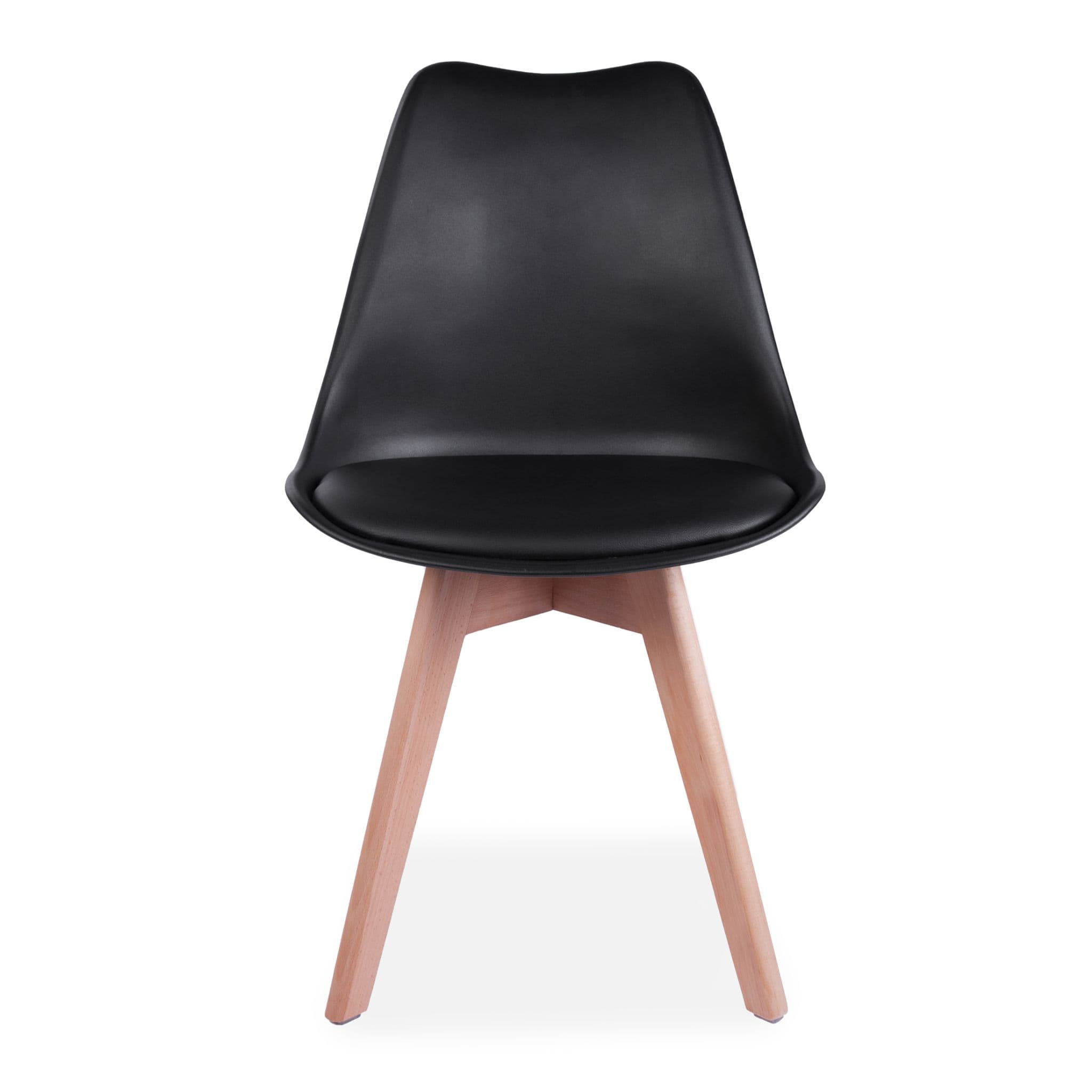 X4 Ecn Black Tulip Style Dining Chair (Premium) - Image 3