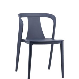 X4 Saigon Stackable Dining Chair Navy Blue