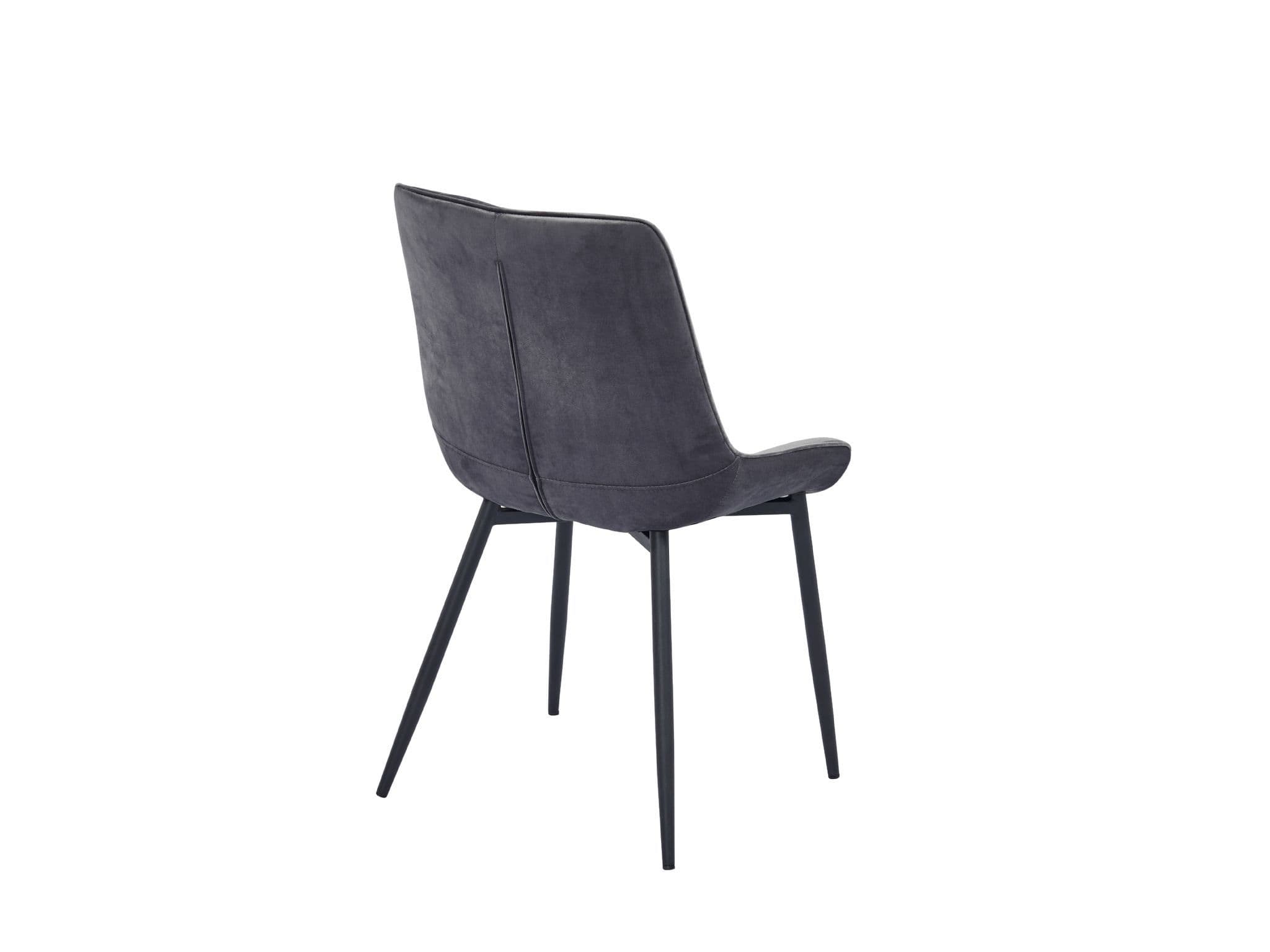 X2 Westfield Black Velvet Dining Chair - Image 25