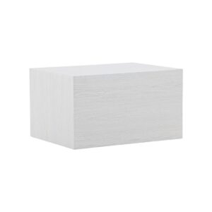 York Low Sofa Table, Whitewash