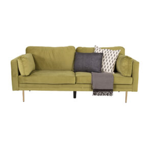 Boom - 3-Seat Sofa Velvet - Spring Green