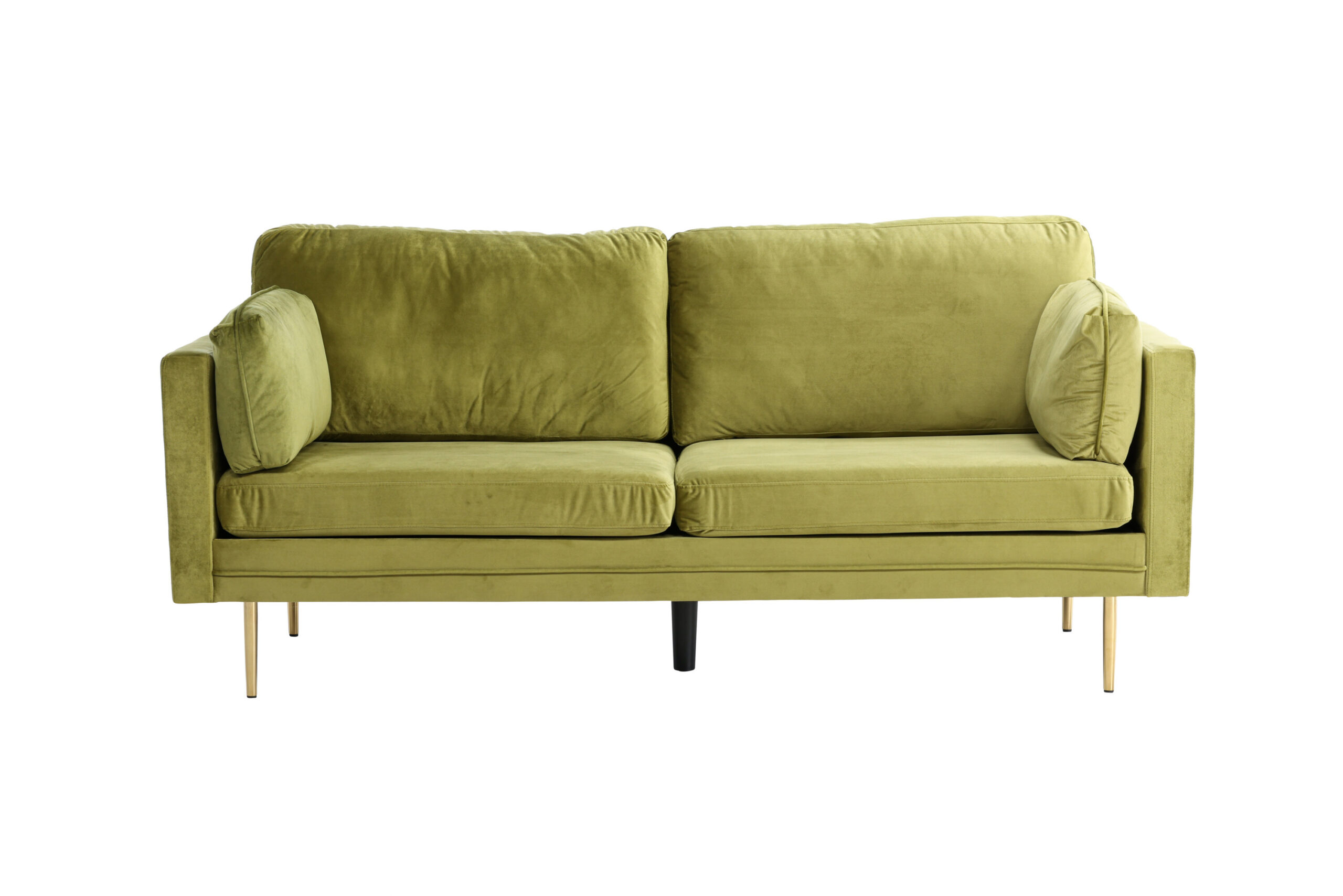Boom - 3-Seat Sofa Velvet - Spring Green - Image 2