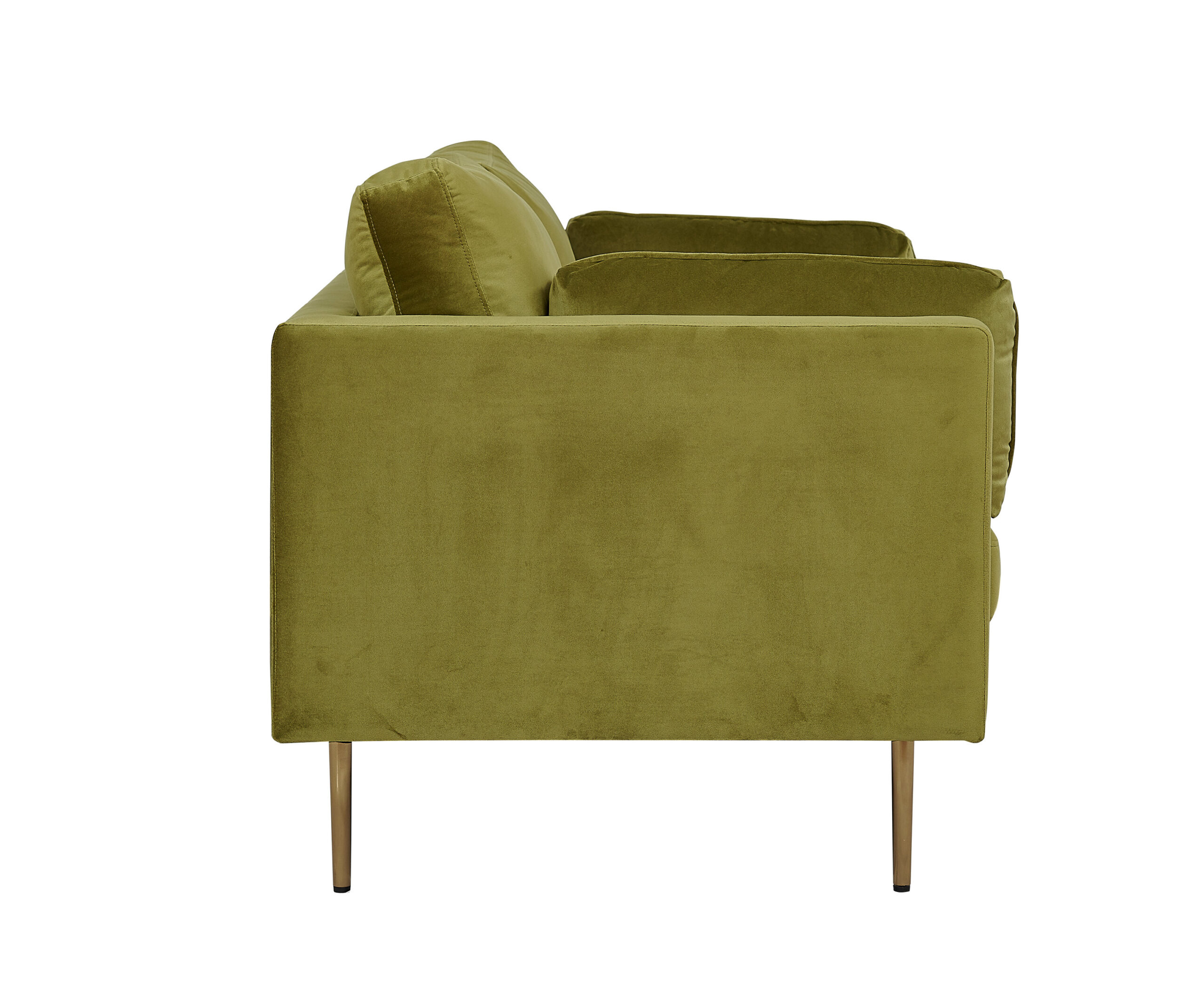 Boom - 3-Seat Sofa Velvet - Spring Green - Image 6