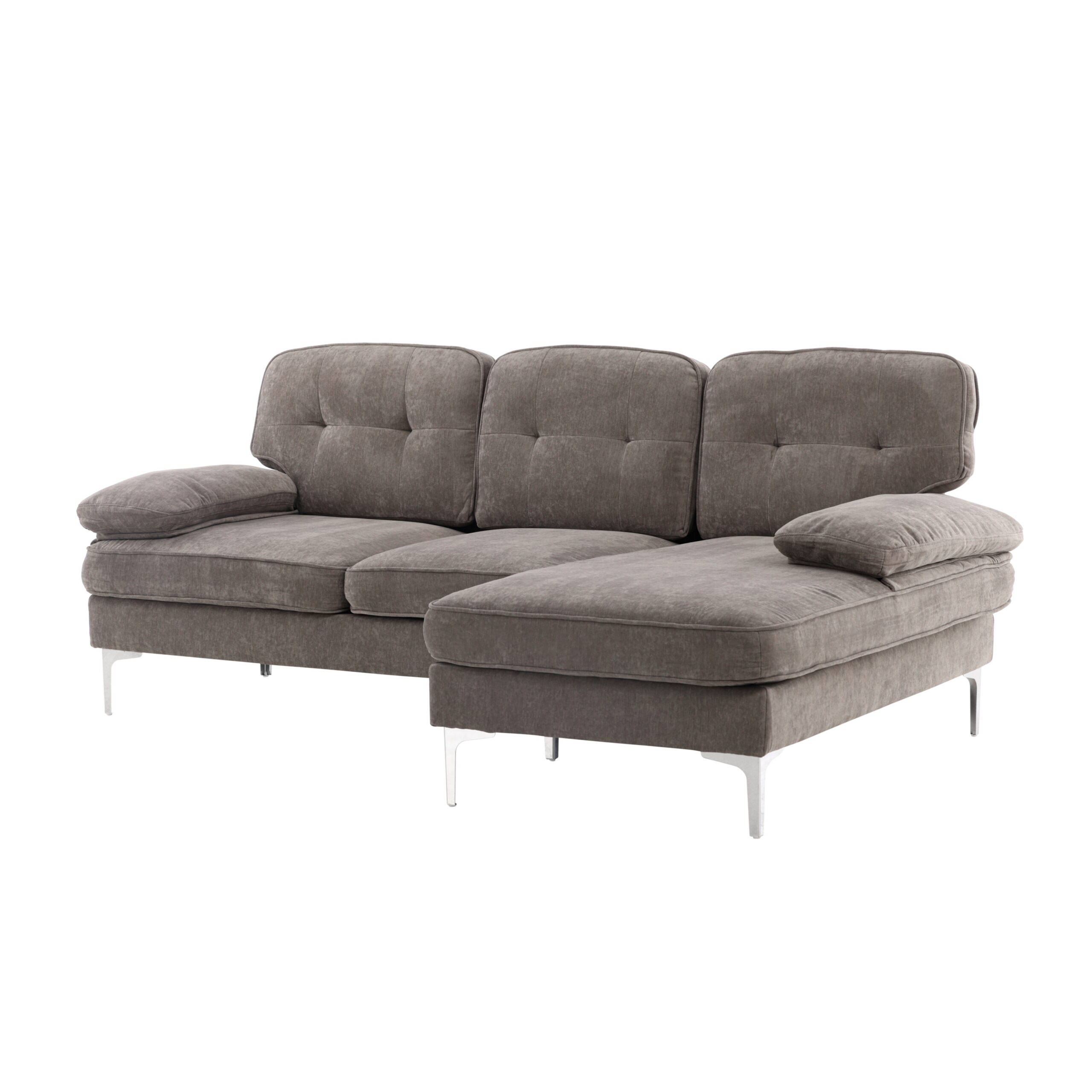 Remis Sofa - Light Grey Fabric