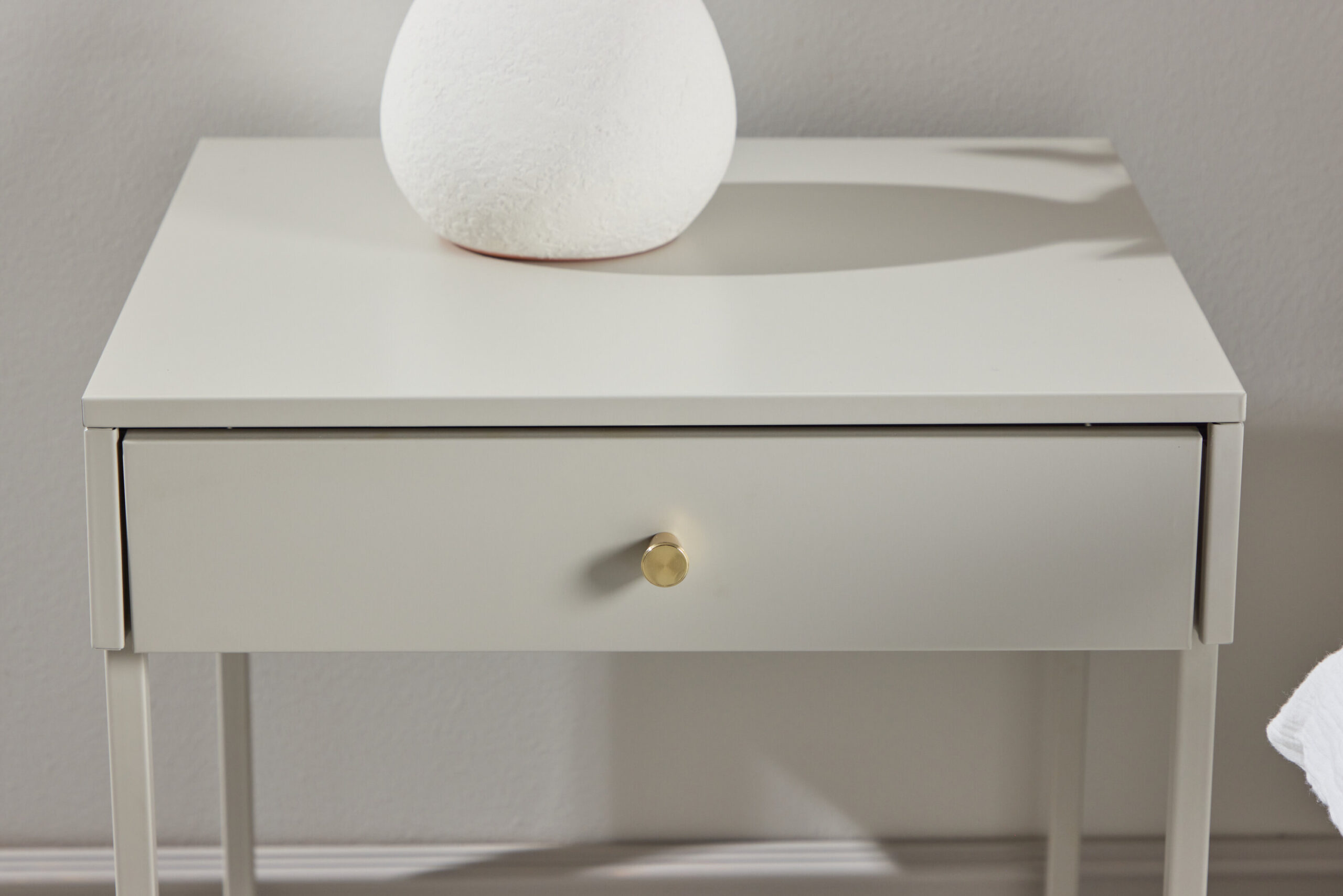 Bakal - Bedside Table - Beige - Image 2