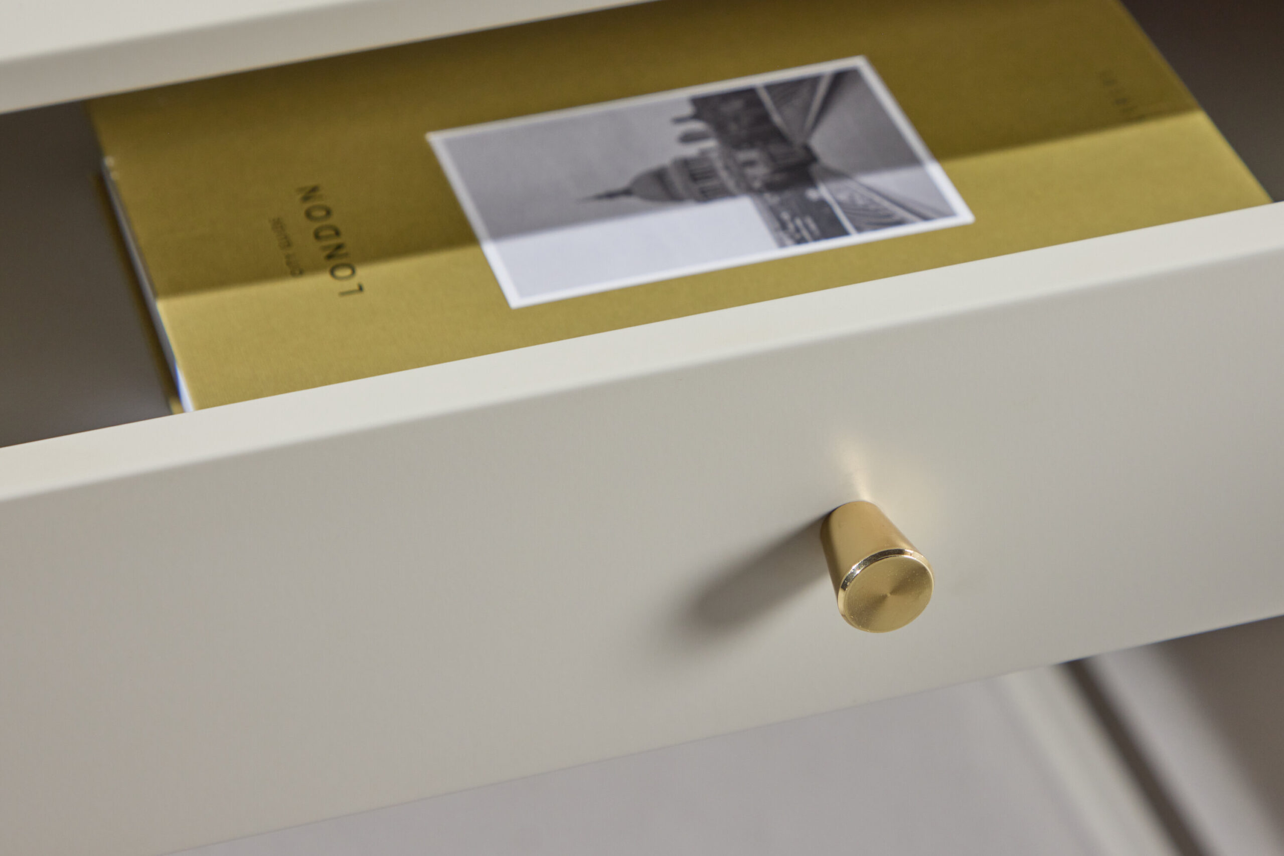 Bakal - Bedside Table - Beige - Image 3