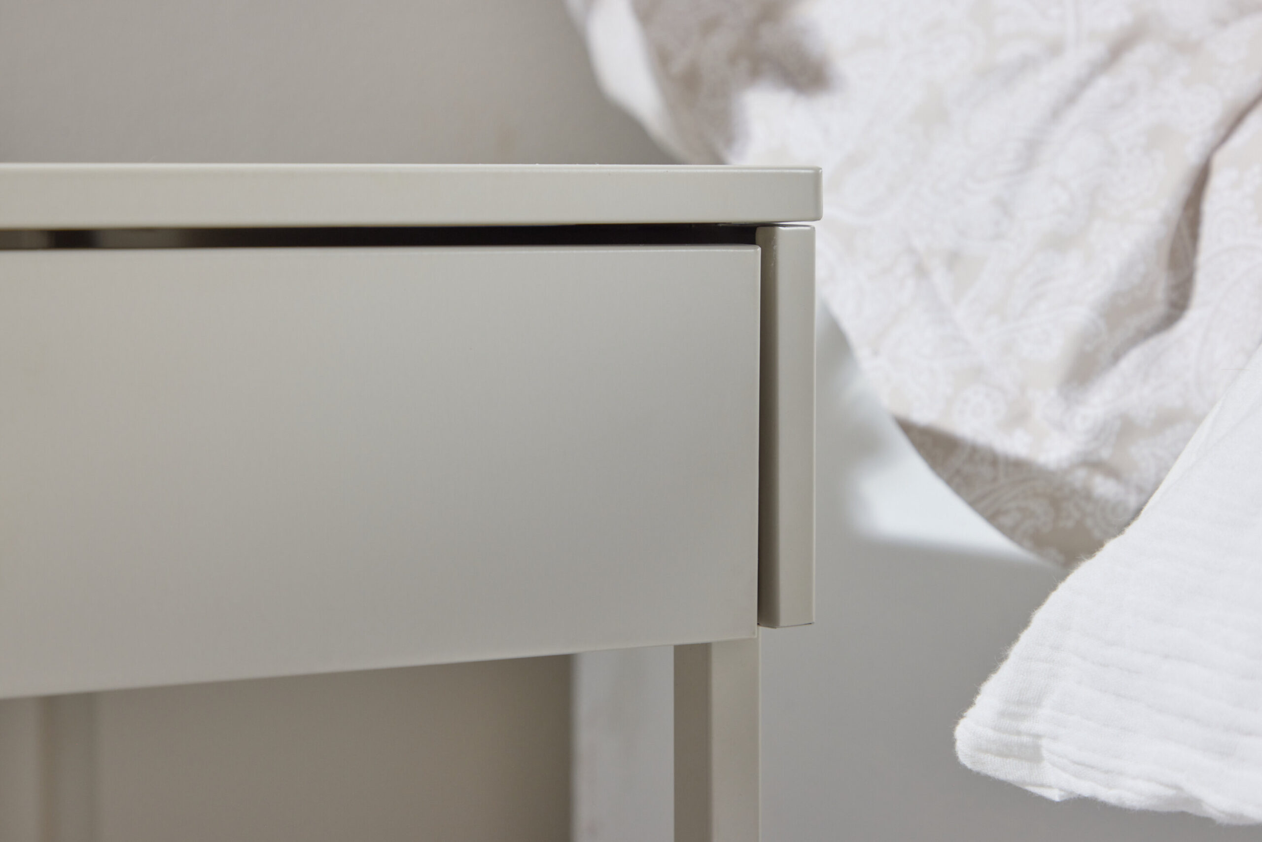 Bakal - Bedside Table - Beige - Image 4