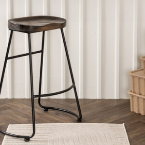 Ozark Wood Barstool 2-Pack Brown - Walnut