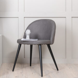 Velvet Stitches Chair 2-Pack - Grey