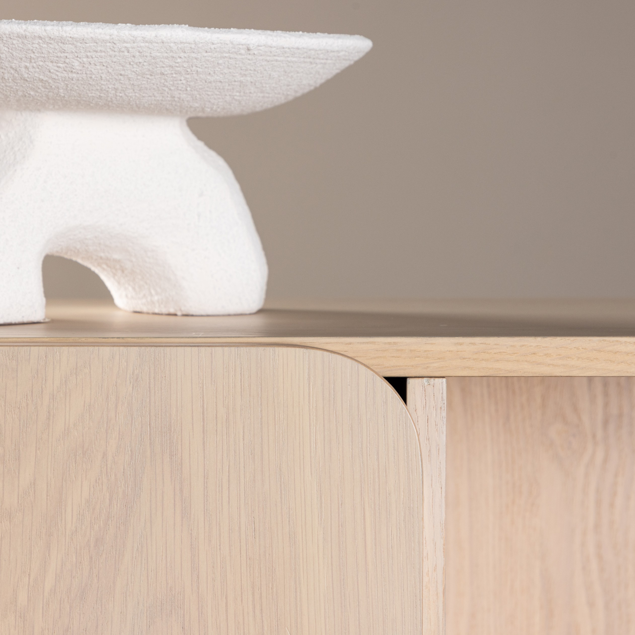 Ankara Wooden Cabinet - Wood, Small - Image 5