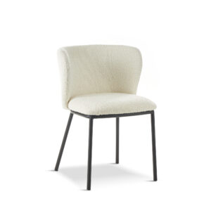 X2 Mandy Boucle Dining Chair White, £39.99 Each (Set of 2)